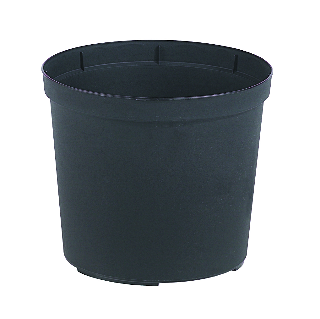Plastpottur svartur 18cm