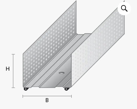 Hljóðleiðari m/filt 70 mm 3,60 m F