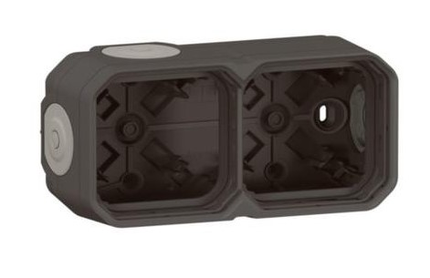 TVÖFALDUR RAMMI PLEXO N SVART 69602L BOTN IP55