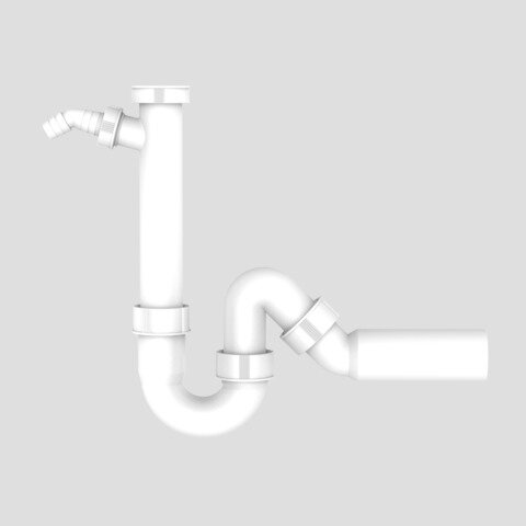 VATNSLÁS 1 1/2"X50 45°