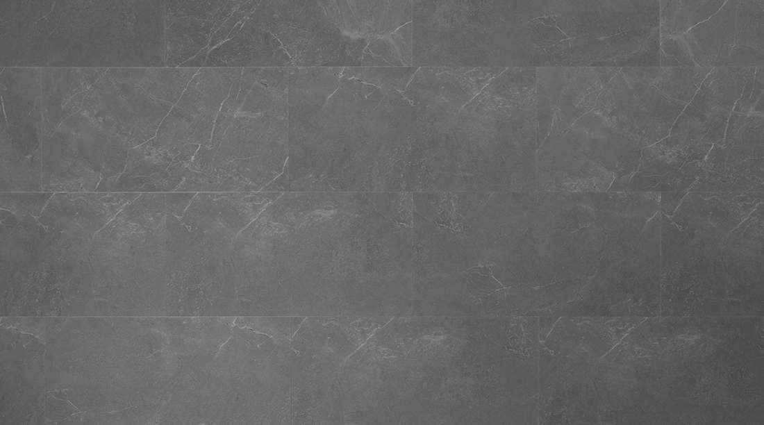 Vinylflís smellt með undirlagi Caldera Marmo Scuro 30x60 cm