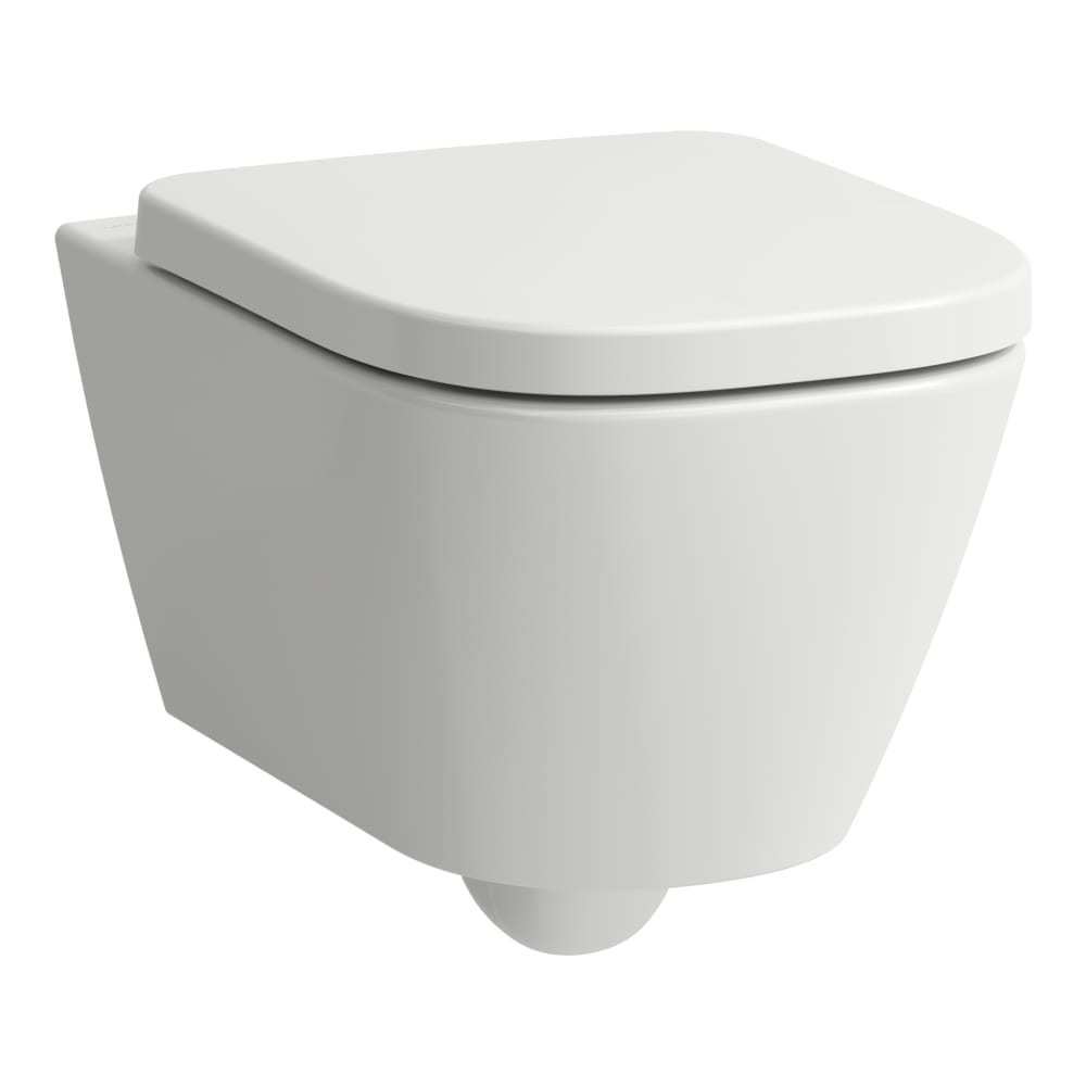 WC veggskál LAUFEN MEDA Silent flush/rimless með setu