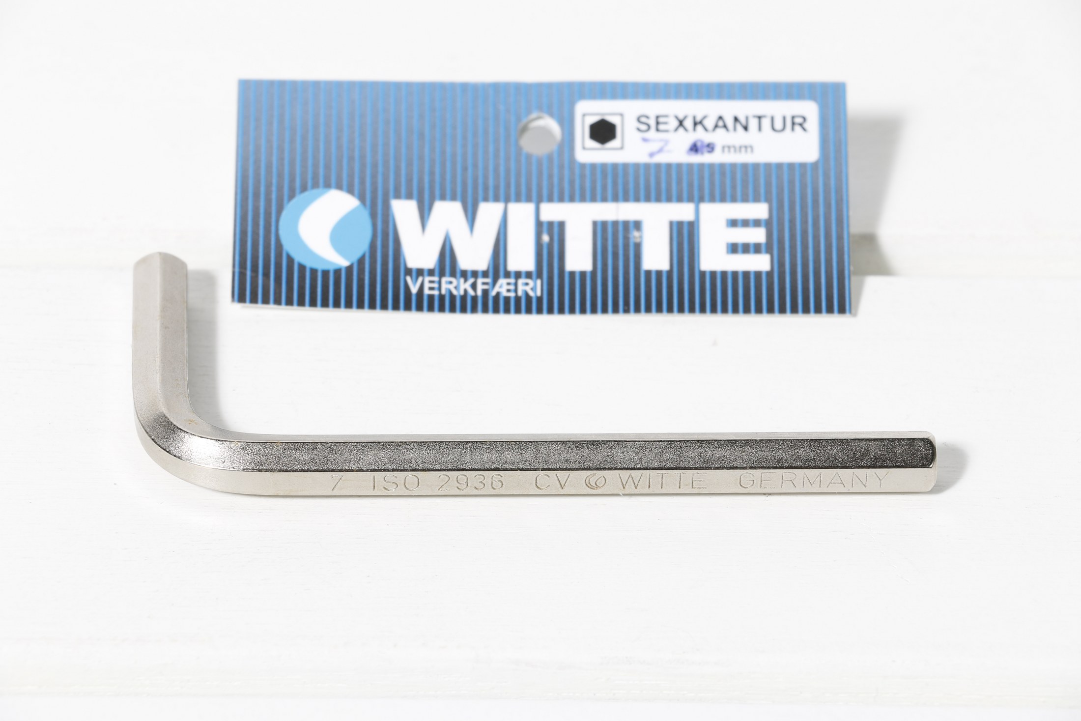 Sexkantur 7,0 mm Witte