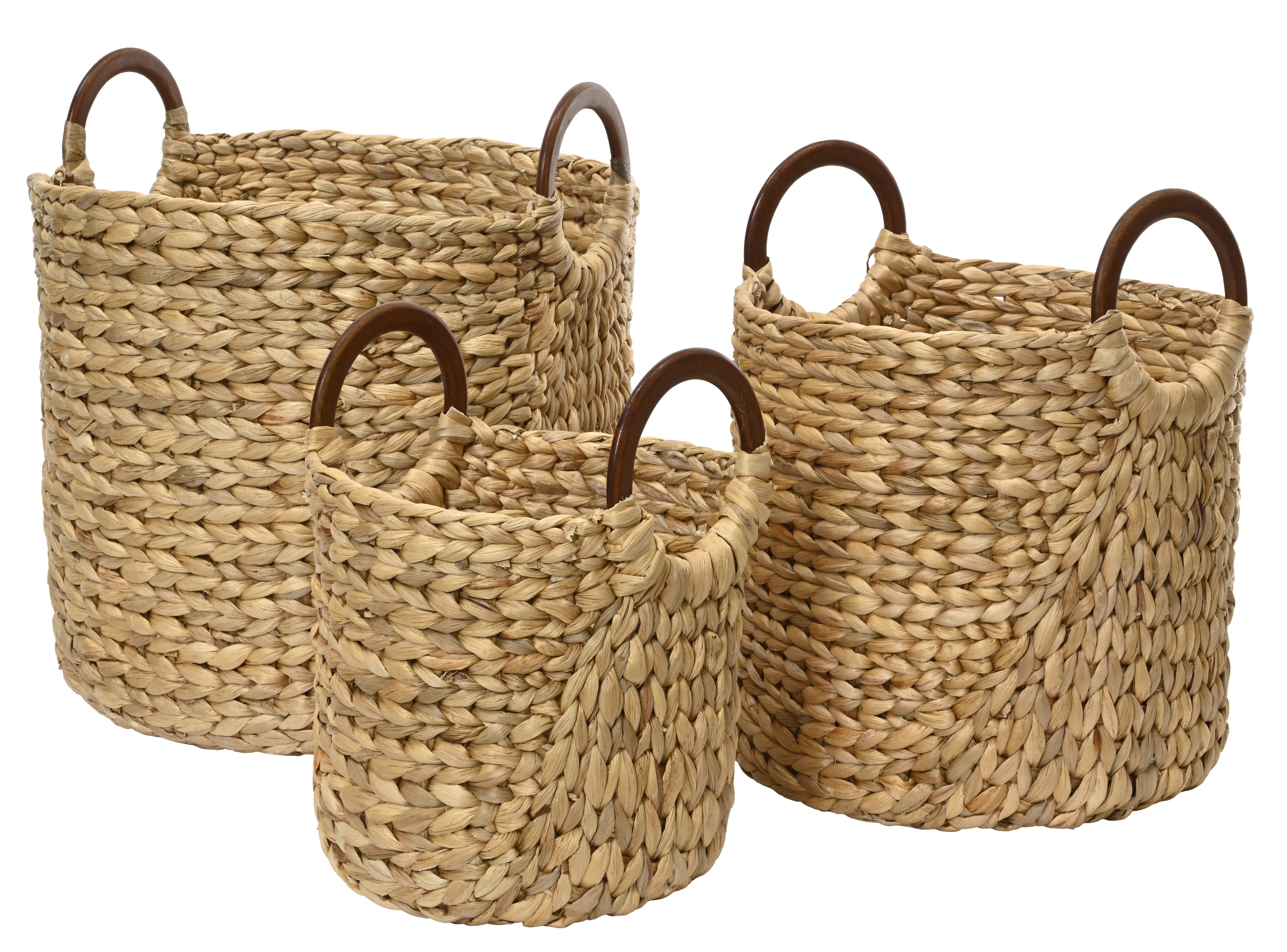 Karfa waterhyacint 38*h42cm stór