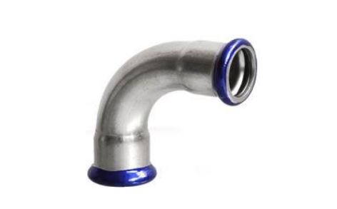 PRESS BEYGJA RYÐFRÍ 18x18MM 90°