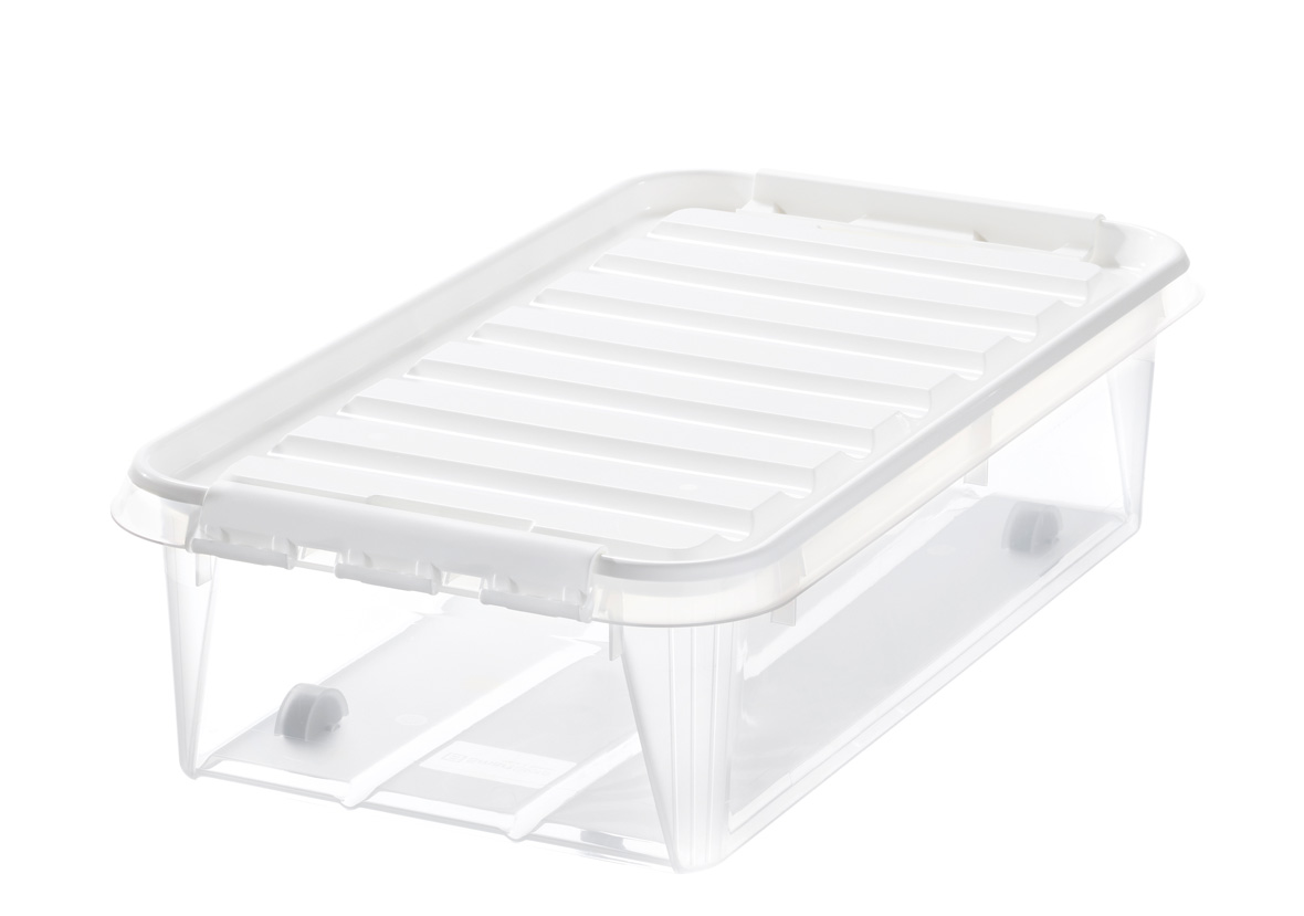 Plastbox Classic 30 l m.hjólum 72*40*19 sm