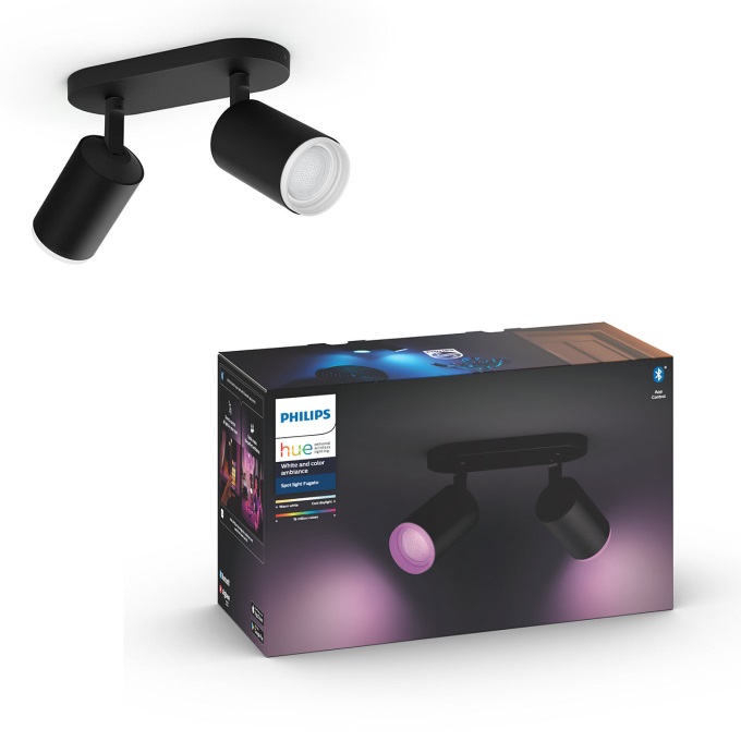 Hue Fugato tvöfaldur kastari 2x5.7W RGBW