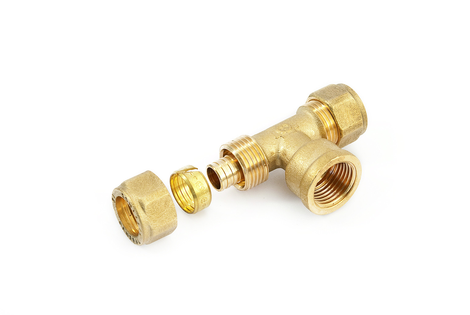 PEX Múffu-Té  18X3/4