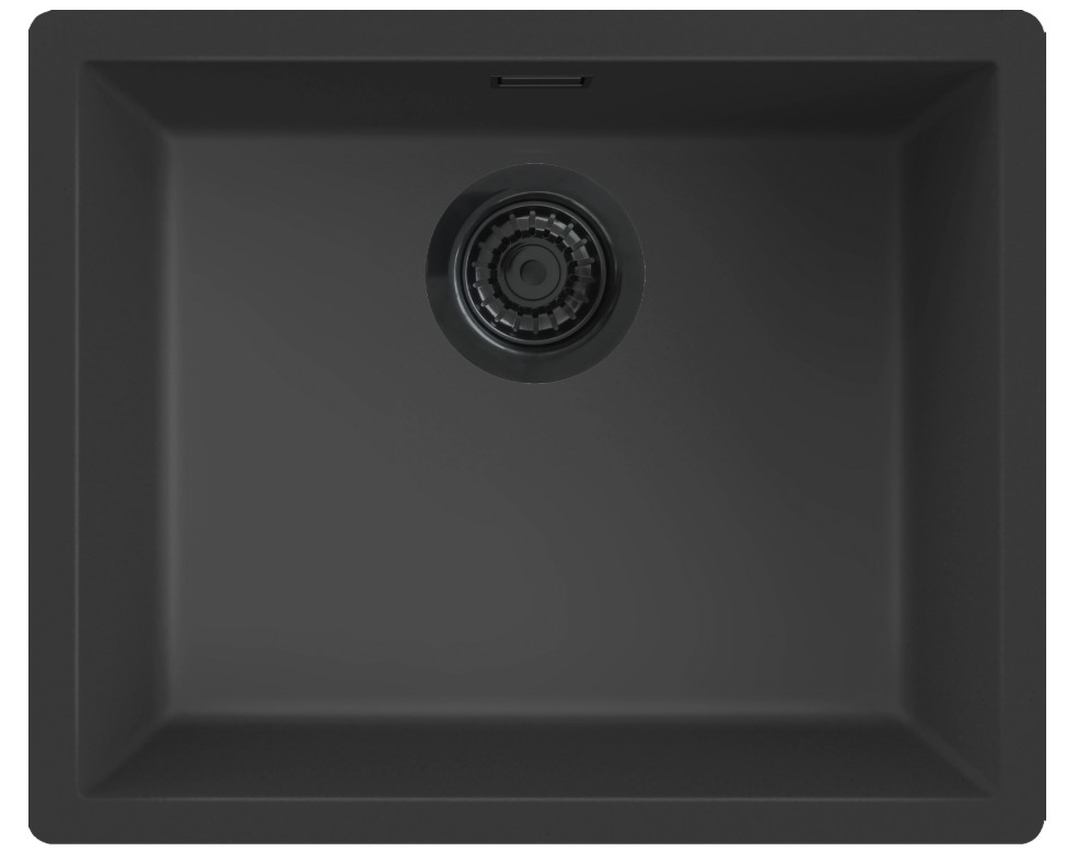 Eldhúsvaskur Verona 50 Nero Black