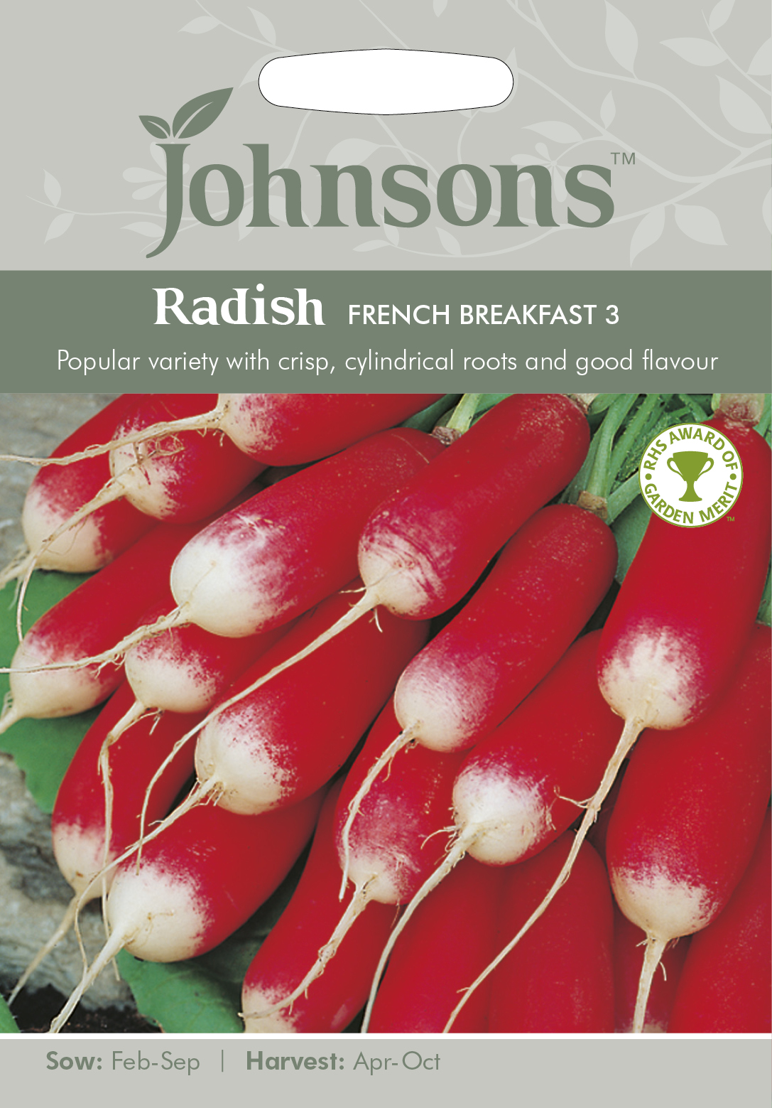 Fræ Radish French Breakfast 3