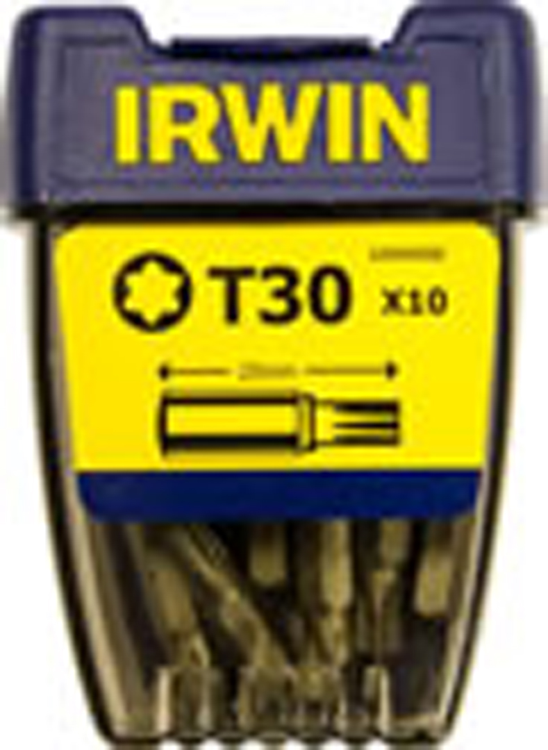 SKRÚFBITI TX30 (10STK) 25MM IRWIN 10504356