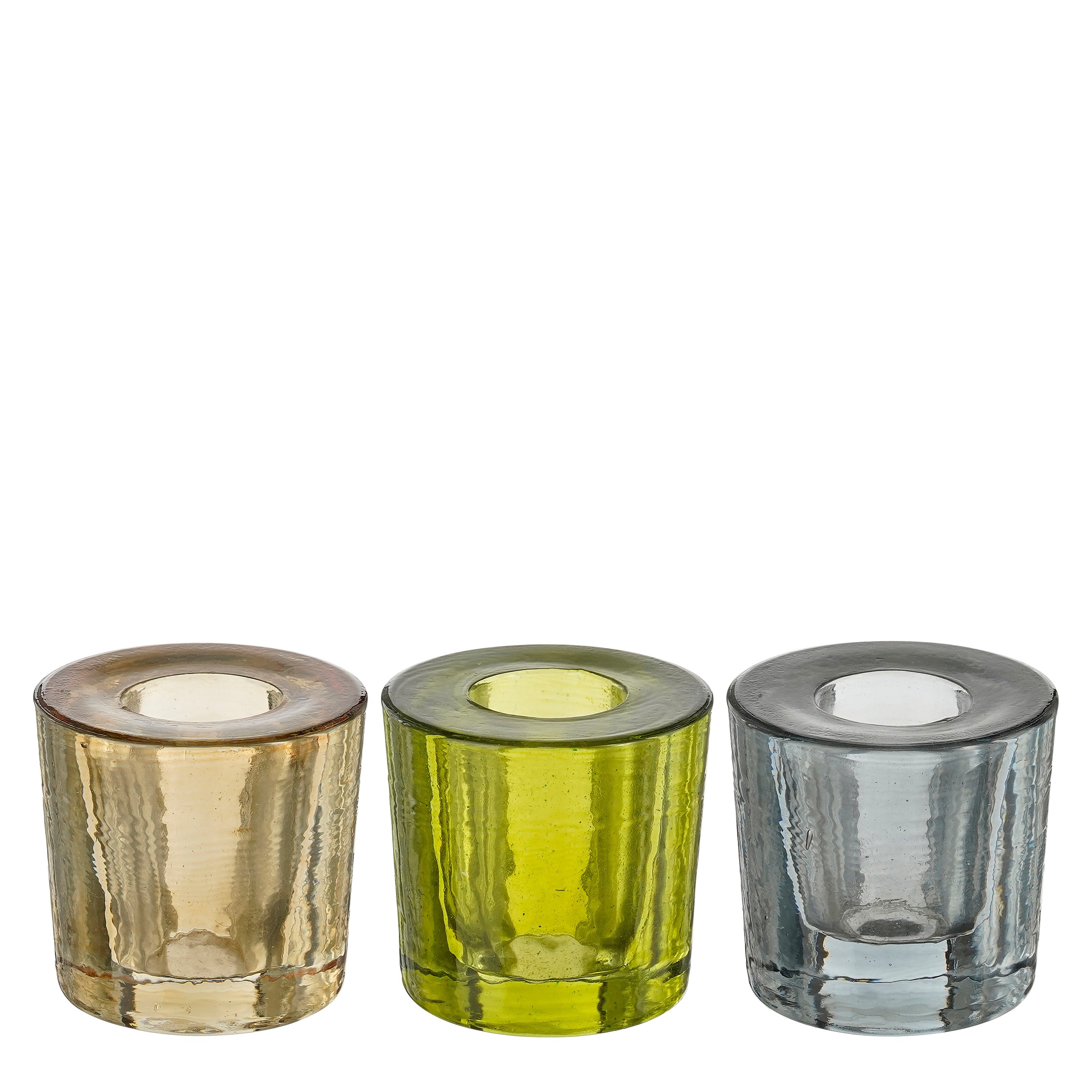 Kertastjaki gler 5*h5cm 3 litir