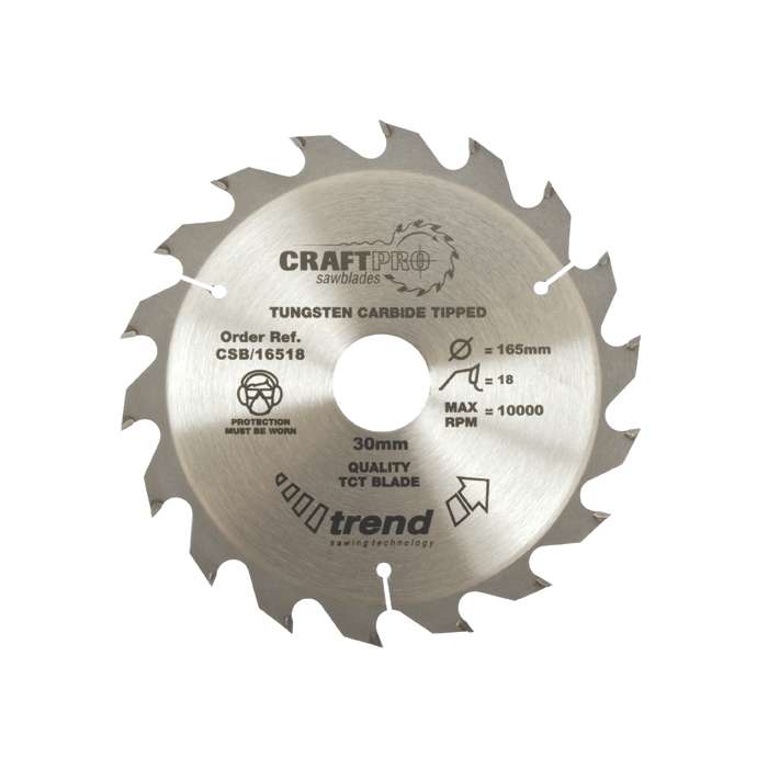 HJÓLSAGARBLAÐ 165X2.4X30MM T18 CSB16518