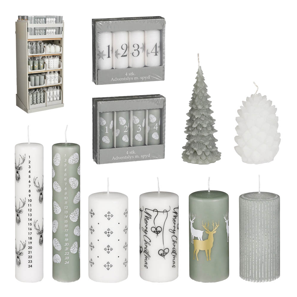 Kerti Deco 6,8x15cm hvítt 2teg.