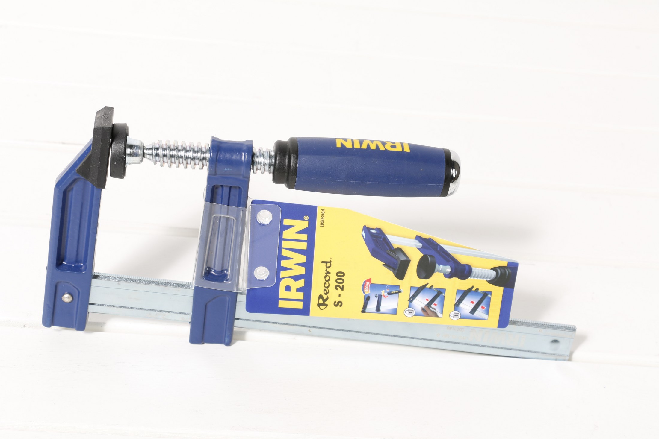 Þvinga  80 x 200 mm Irwin S-200