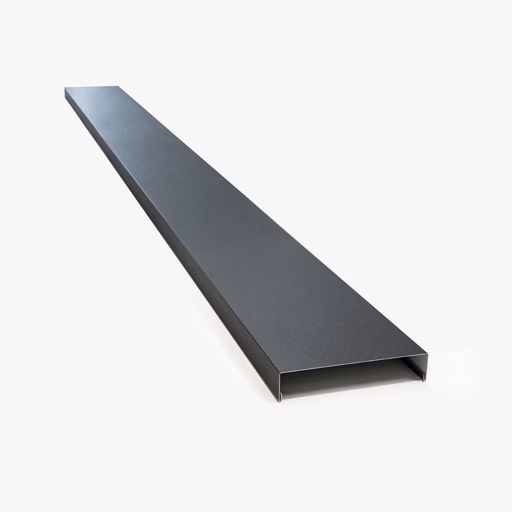 Ál Hetta Svart 25 x 240 cm fyrir Álviðarklæðningu 25 x 240 c