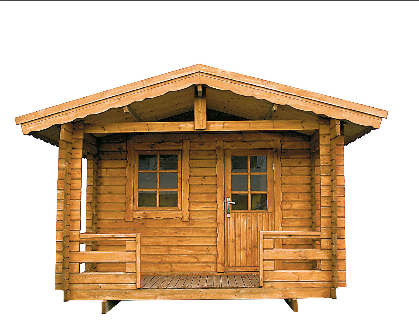 GESTAHÚS 10M2 ÁN FYLGIHLUTA ÓSAMSETT