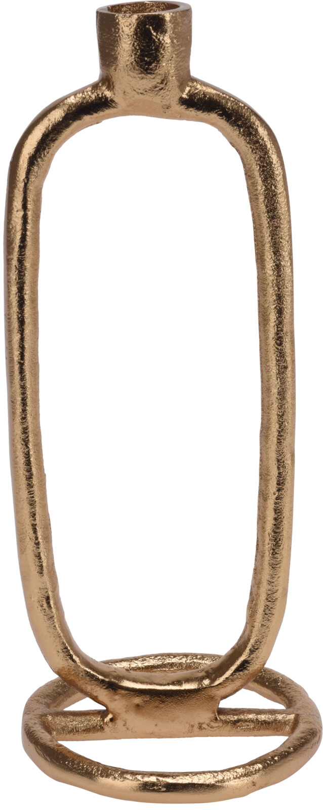 Kertastjaki 24cm gylltur