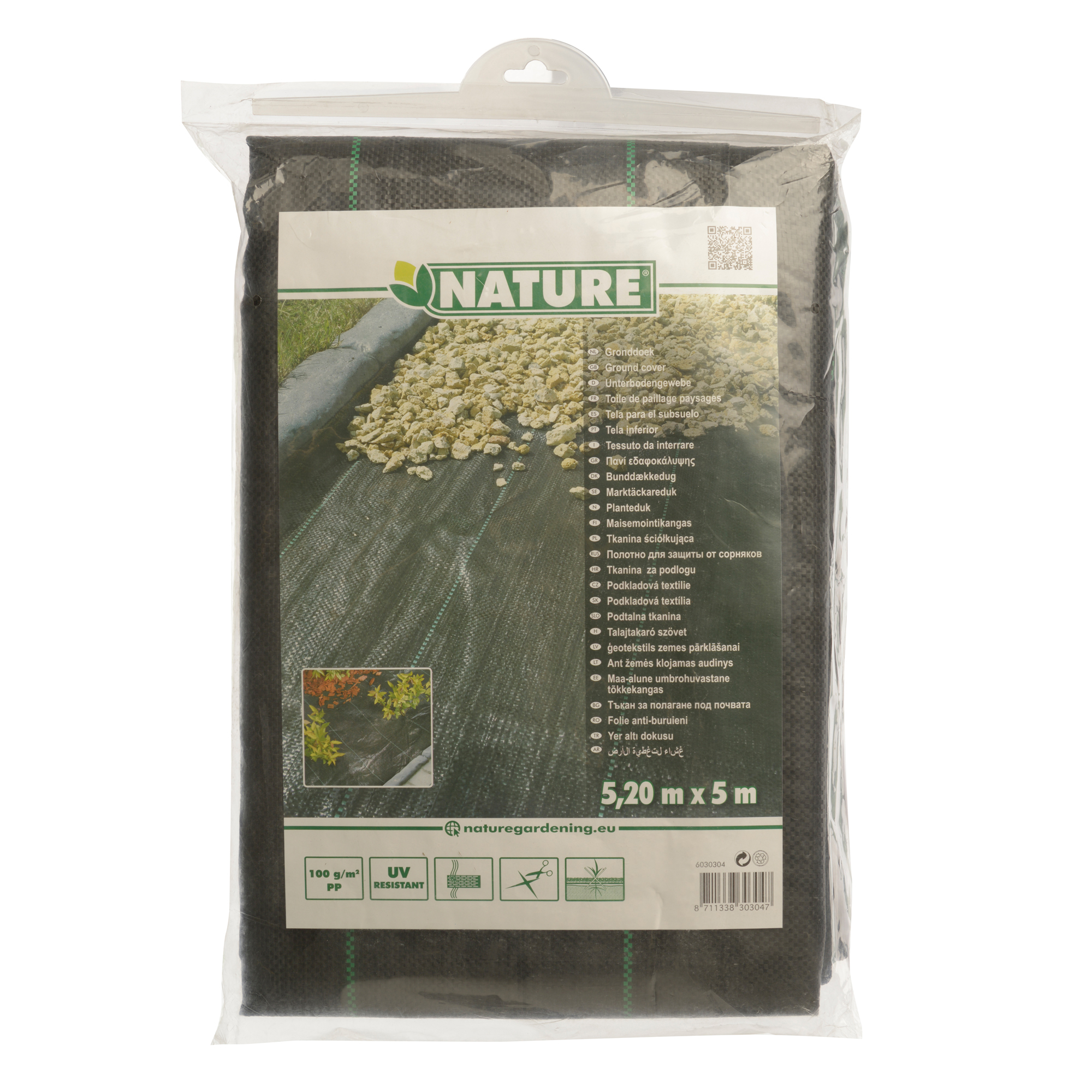 Jarðvegsdúkur 5,2*5m 100g/m2