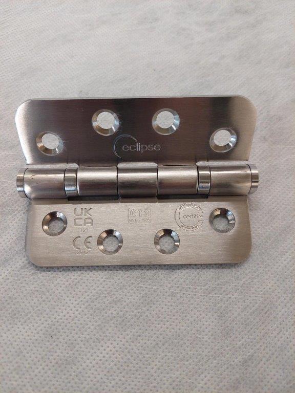 Hurðalöm 4X3 ryðfrí, par