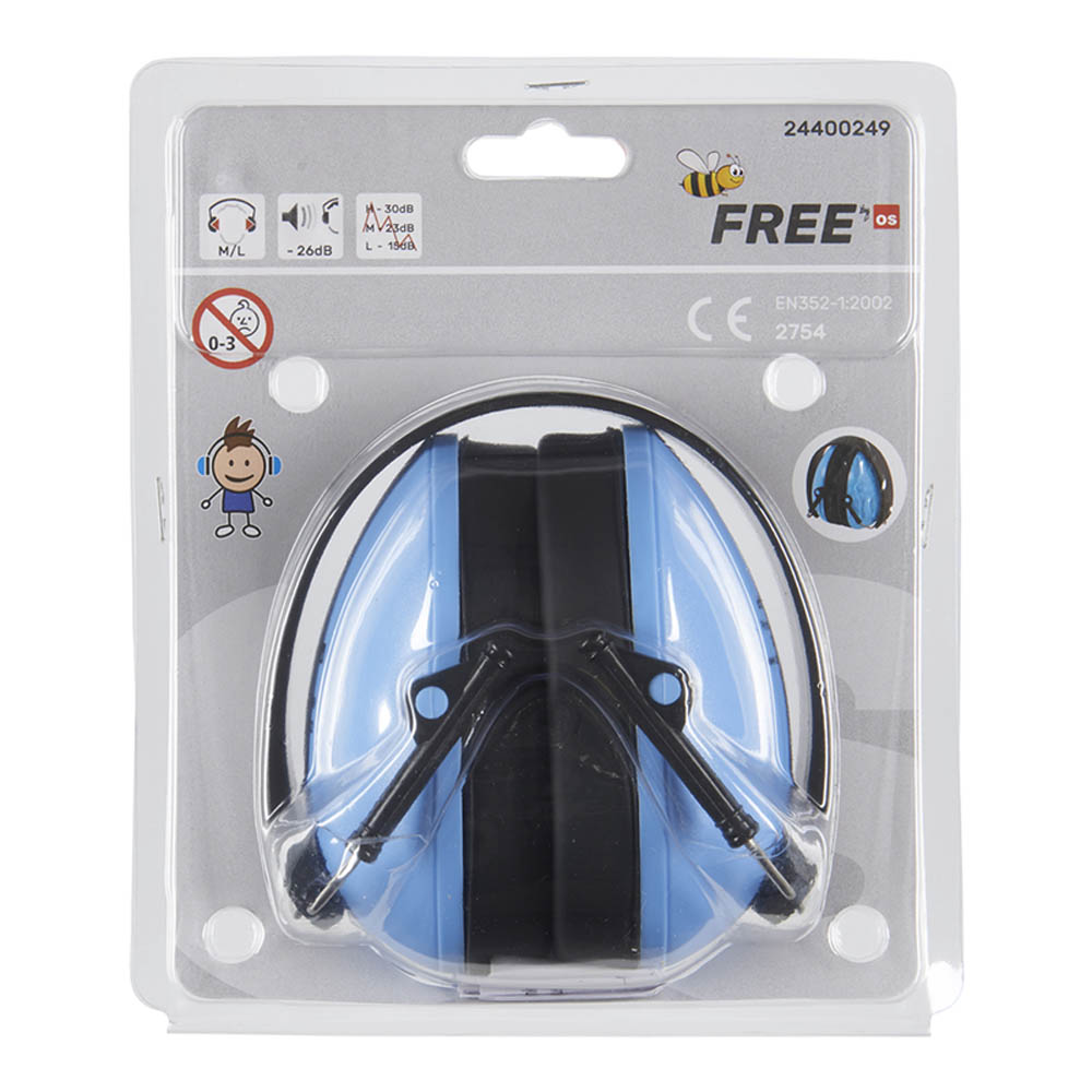 Heyrnarhlífar barna bláar Beefree