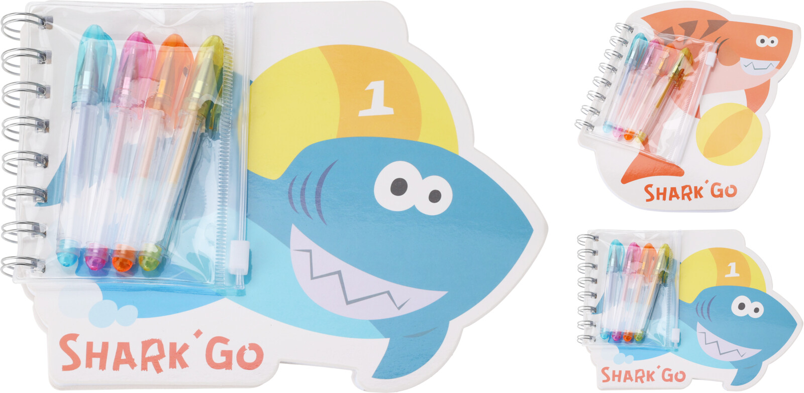 Stílabók m/4 pennum