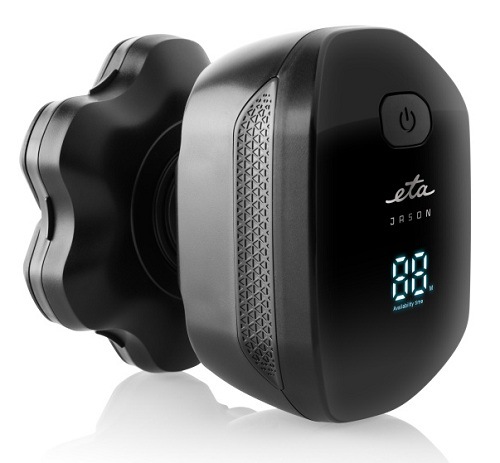 Rakvél skalla Jason ETA svört