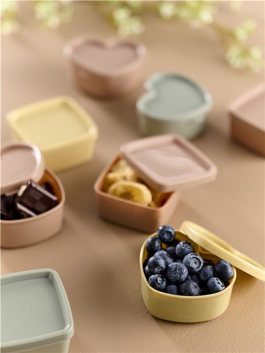 Geymslubox hjartalaga 8 stk