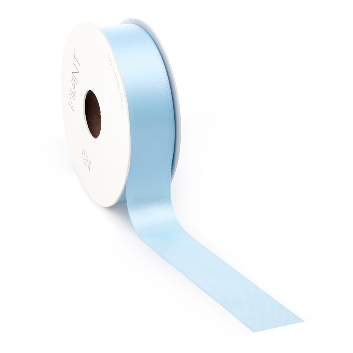 Borði satin 25mm*25m light blue