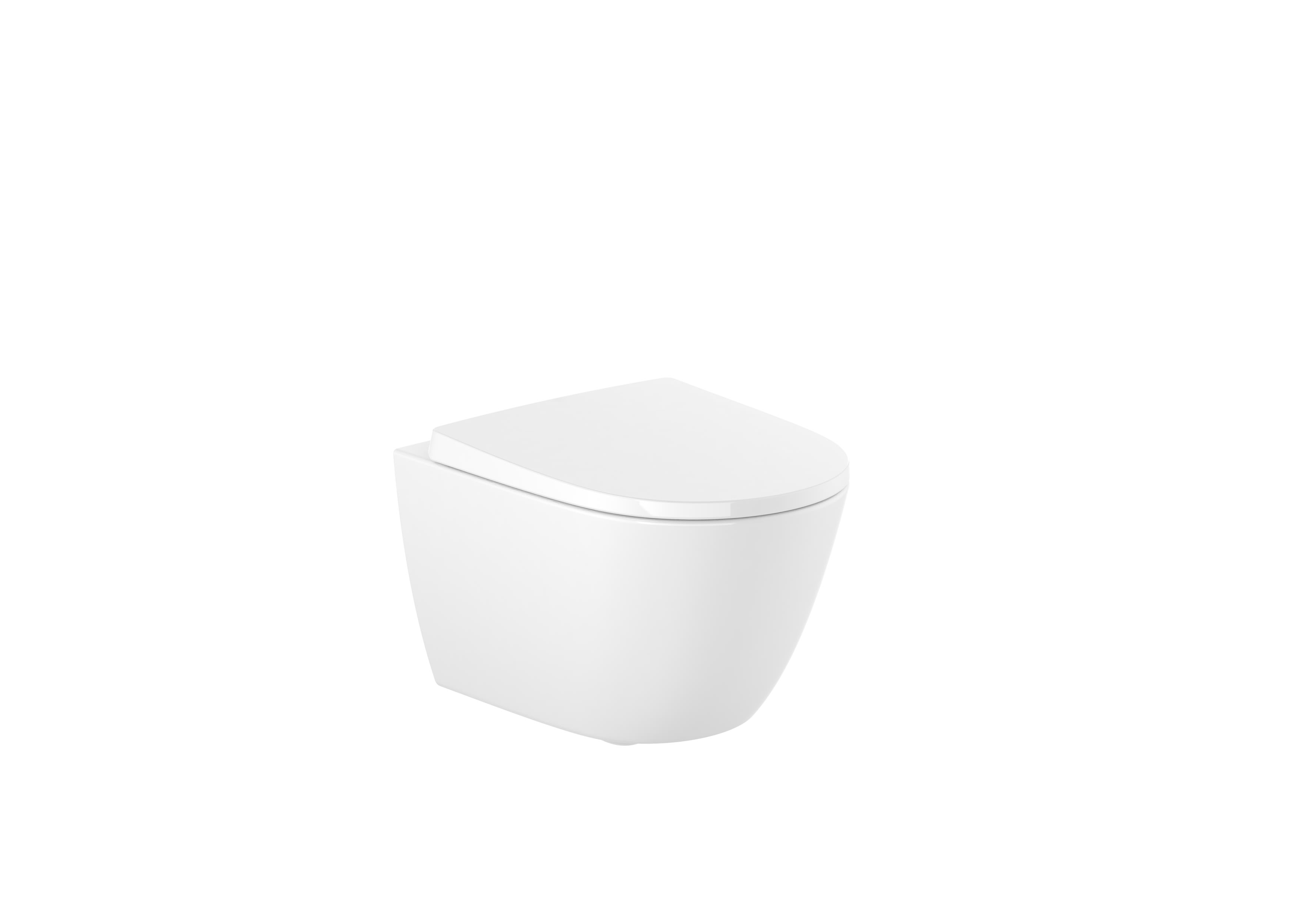 Roca ONA Rimless WC  veggskál með setu 48cm

