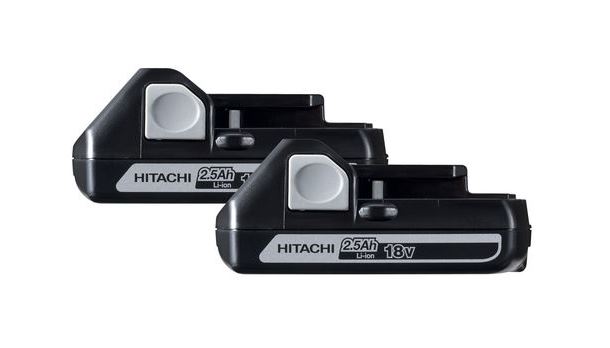 Rafhlaða Hikoki 2xBSL1825 18V 2.5Ah slide