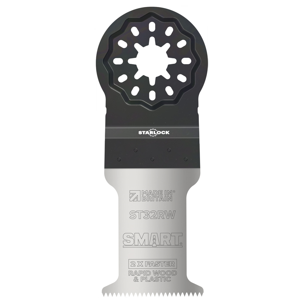 Smart Fjölnotablað 32mm ST32RW1 1stk Rapid Tré Starlock