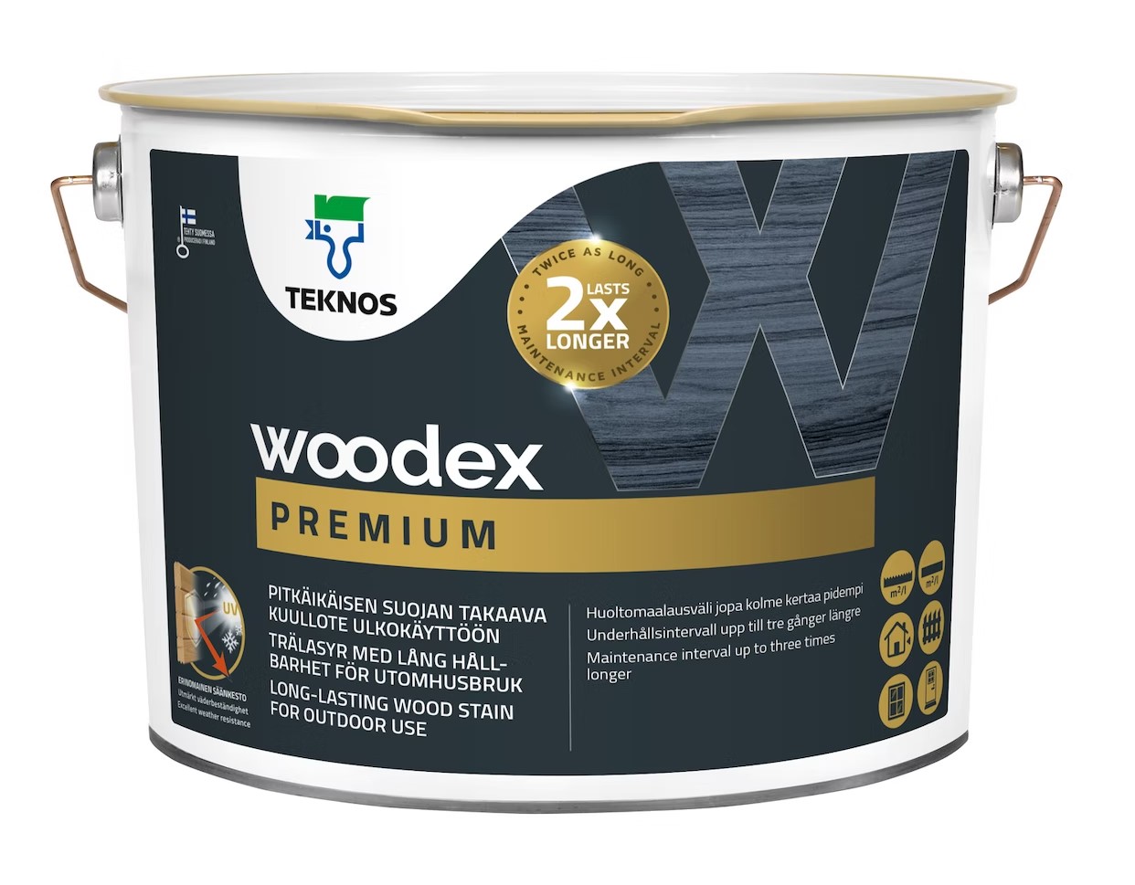 Viðarvörn Woodex Premium glær 9 L