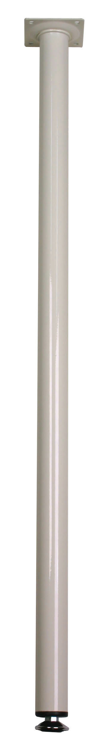 Borðfótur 70 cm hvítur