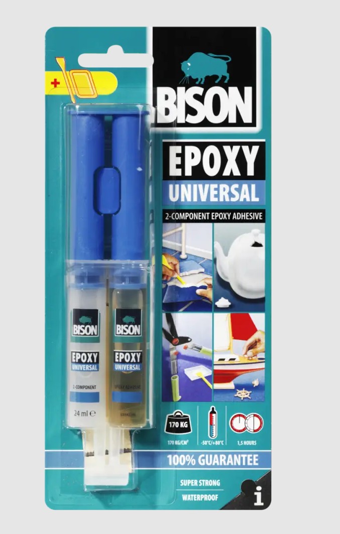 EPOXY STANDARD LÍM BISON 24ML.