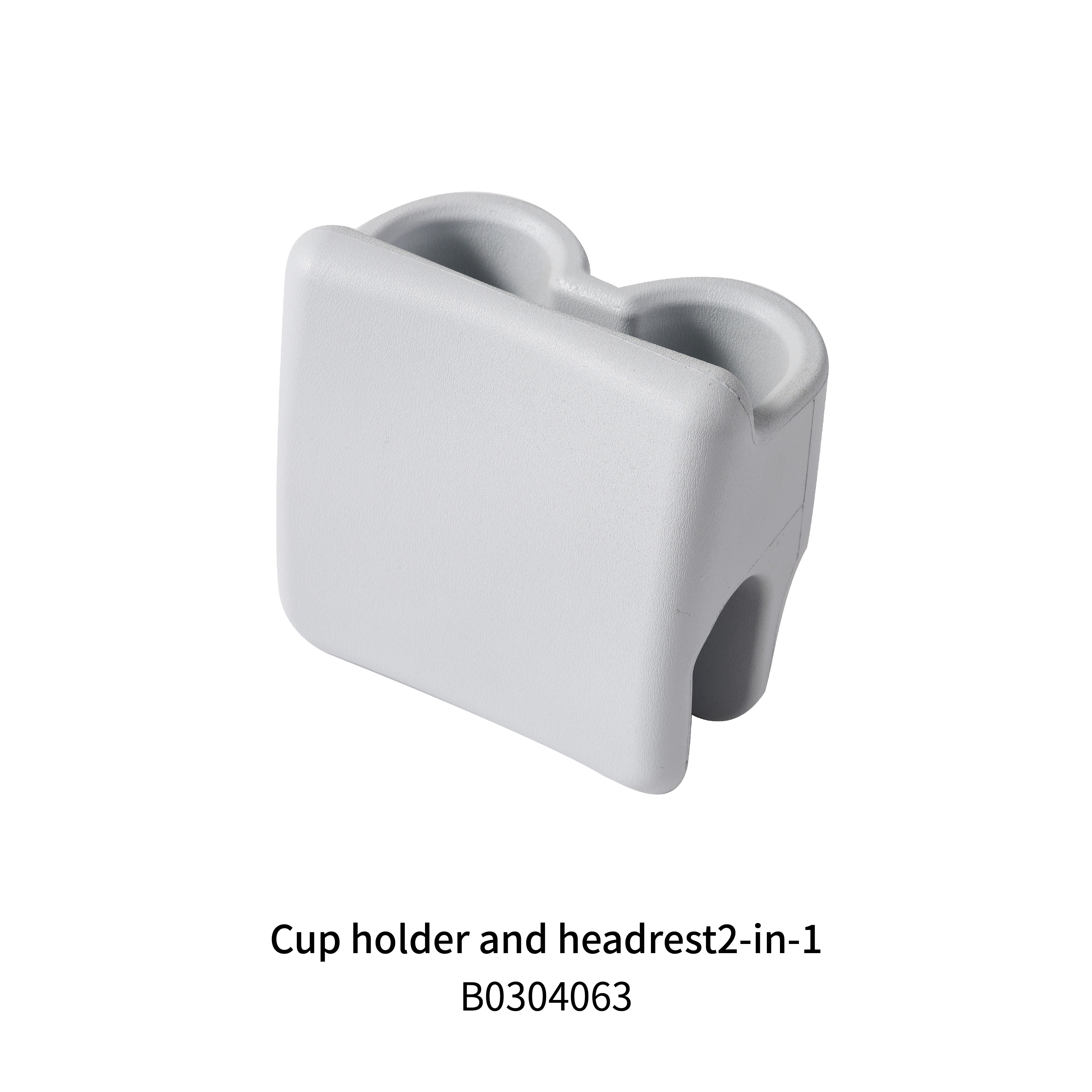 Hauspúði með glasahaldara 2in1