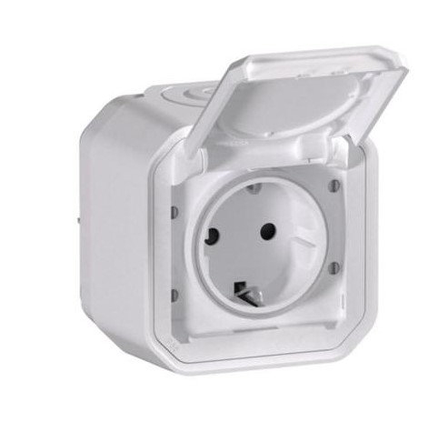 TENGILL PLEXO N HVÍTT, STAKUR 69770L MEÐ BOTN IP55