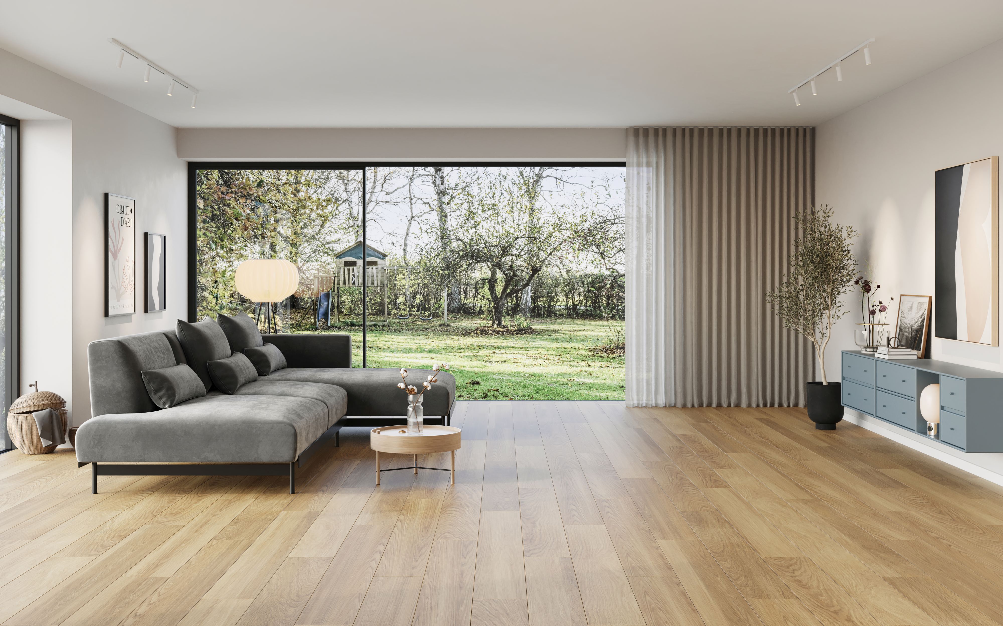 Vinylparket Bastion Eik Natur 5,2 x 220 x 1828 mm