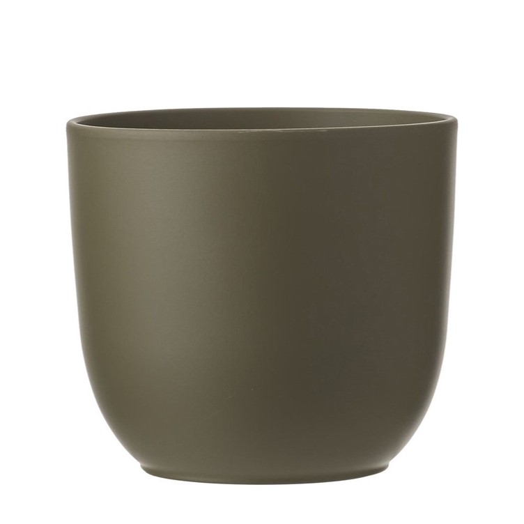 Pottur Tusca 19,5*h18,5cm grænn