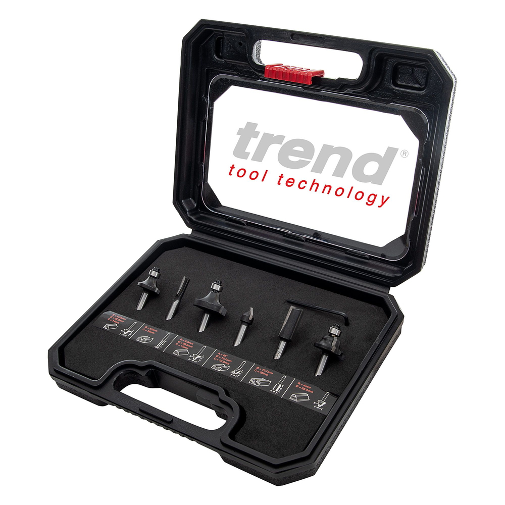 Fræsitönn Sett 6stk SET/SS11X8MMTC