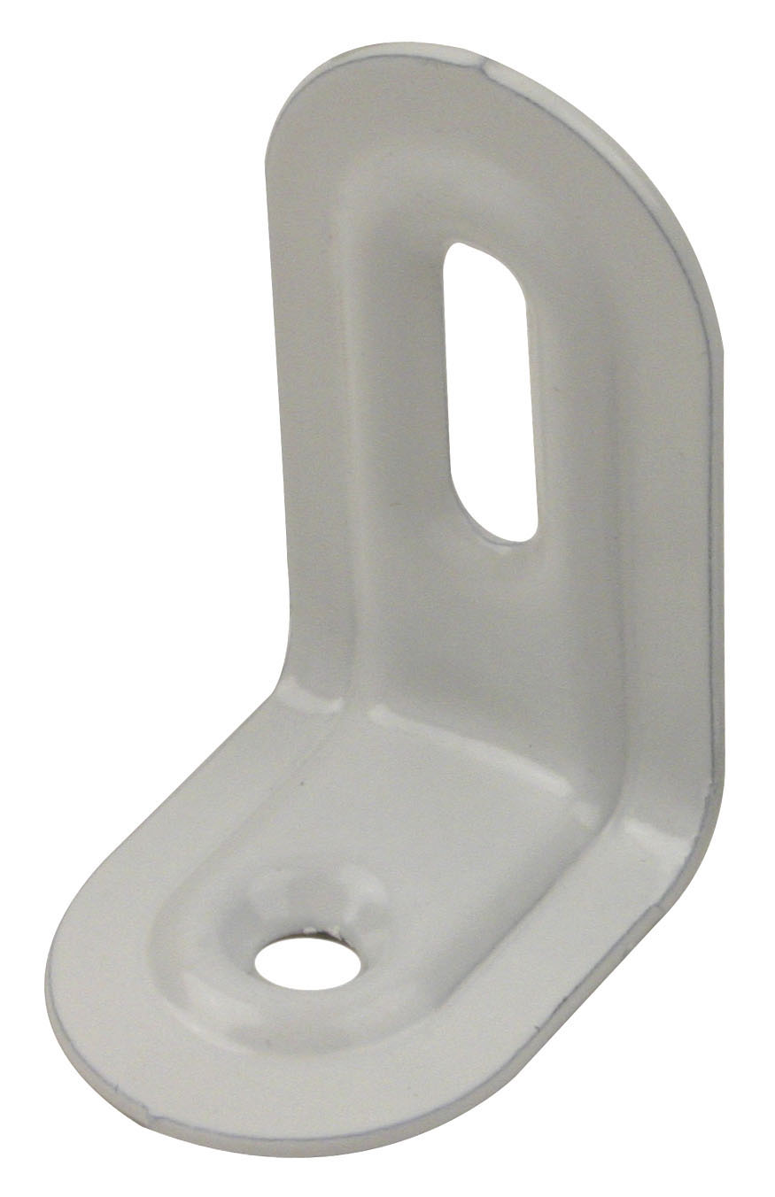 Borðvinkill hvítur einfaldur 6300