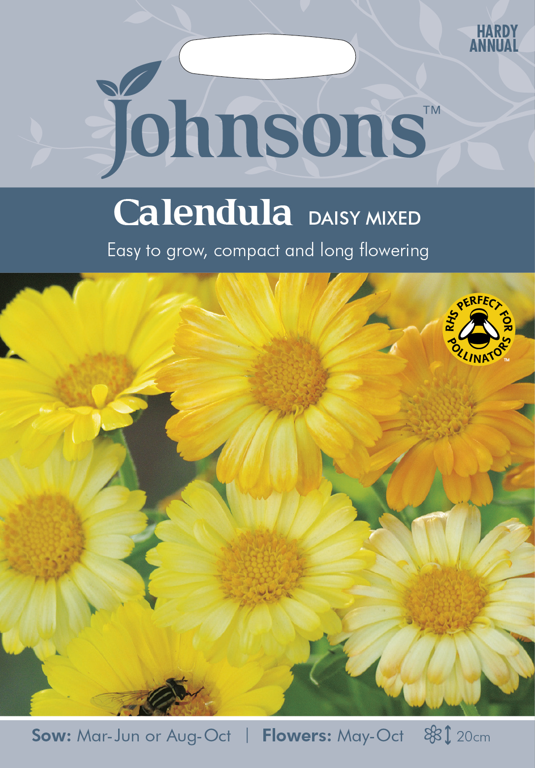 Fræ Calendula Daisy Mixed