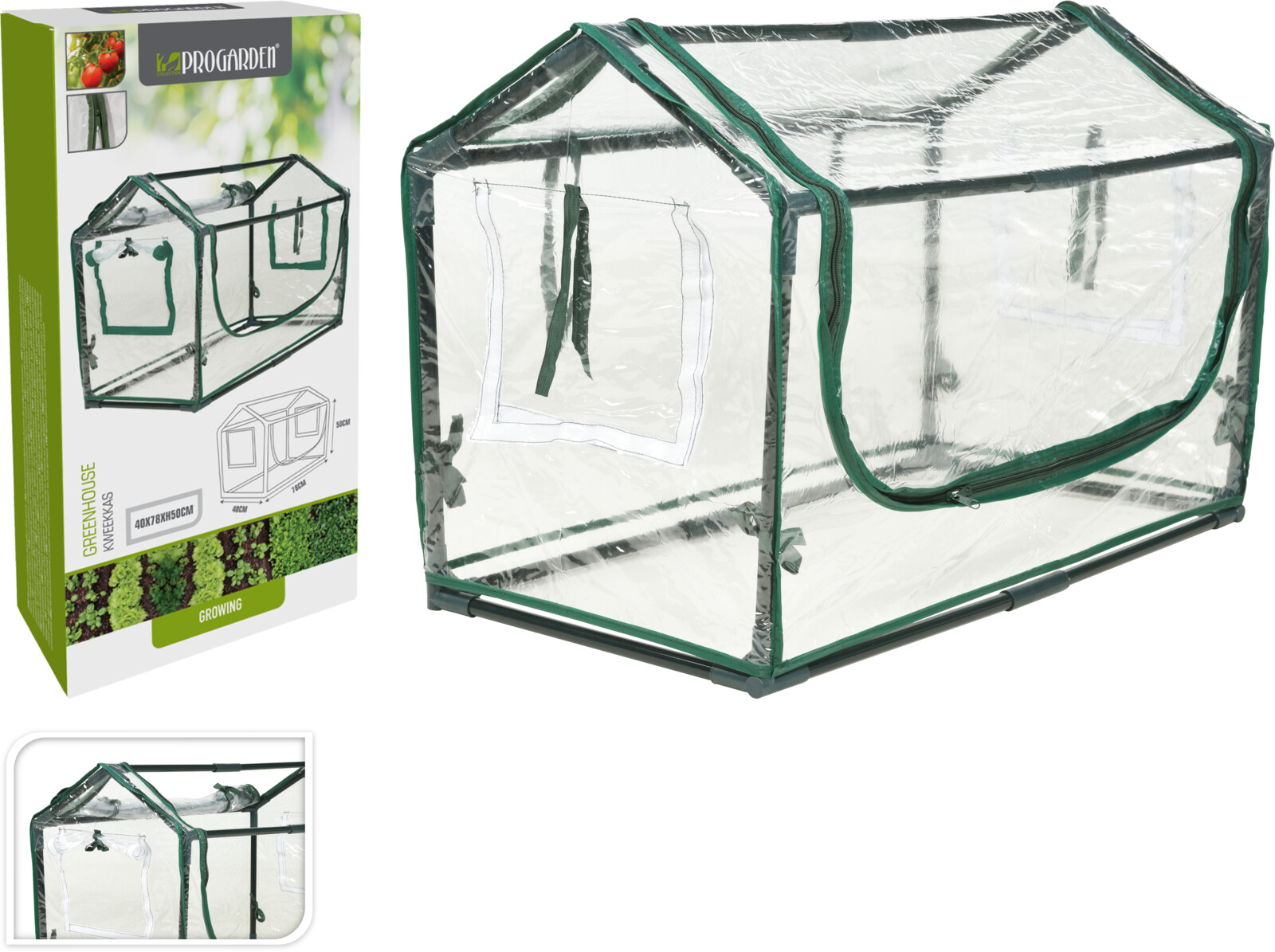 Gróðurhús xsmall 40*78*50cm