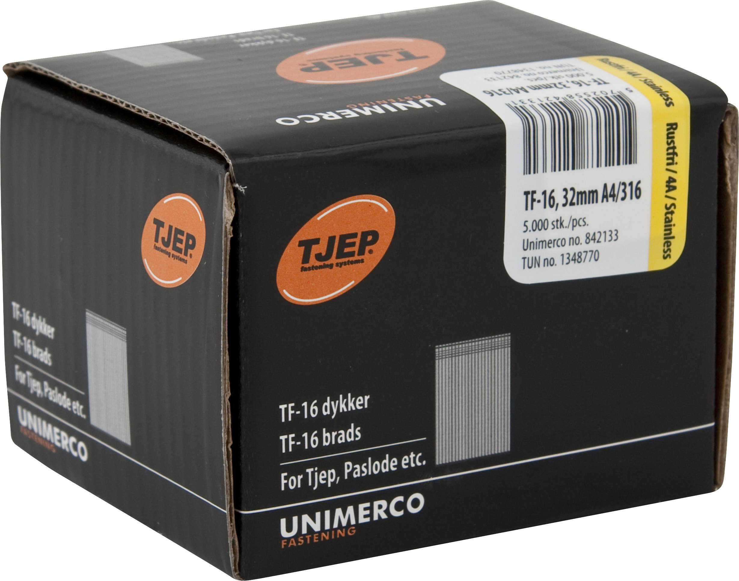 BYSSUSAUMUR 32MM A4 TF16 TJEP DÚKK - (5000stk)