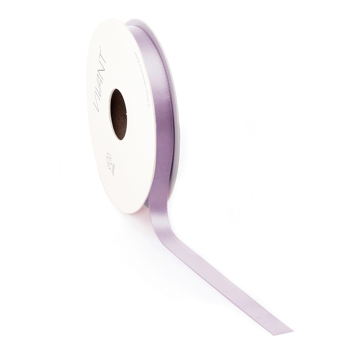 Borði satin 10mm*25m old lila