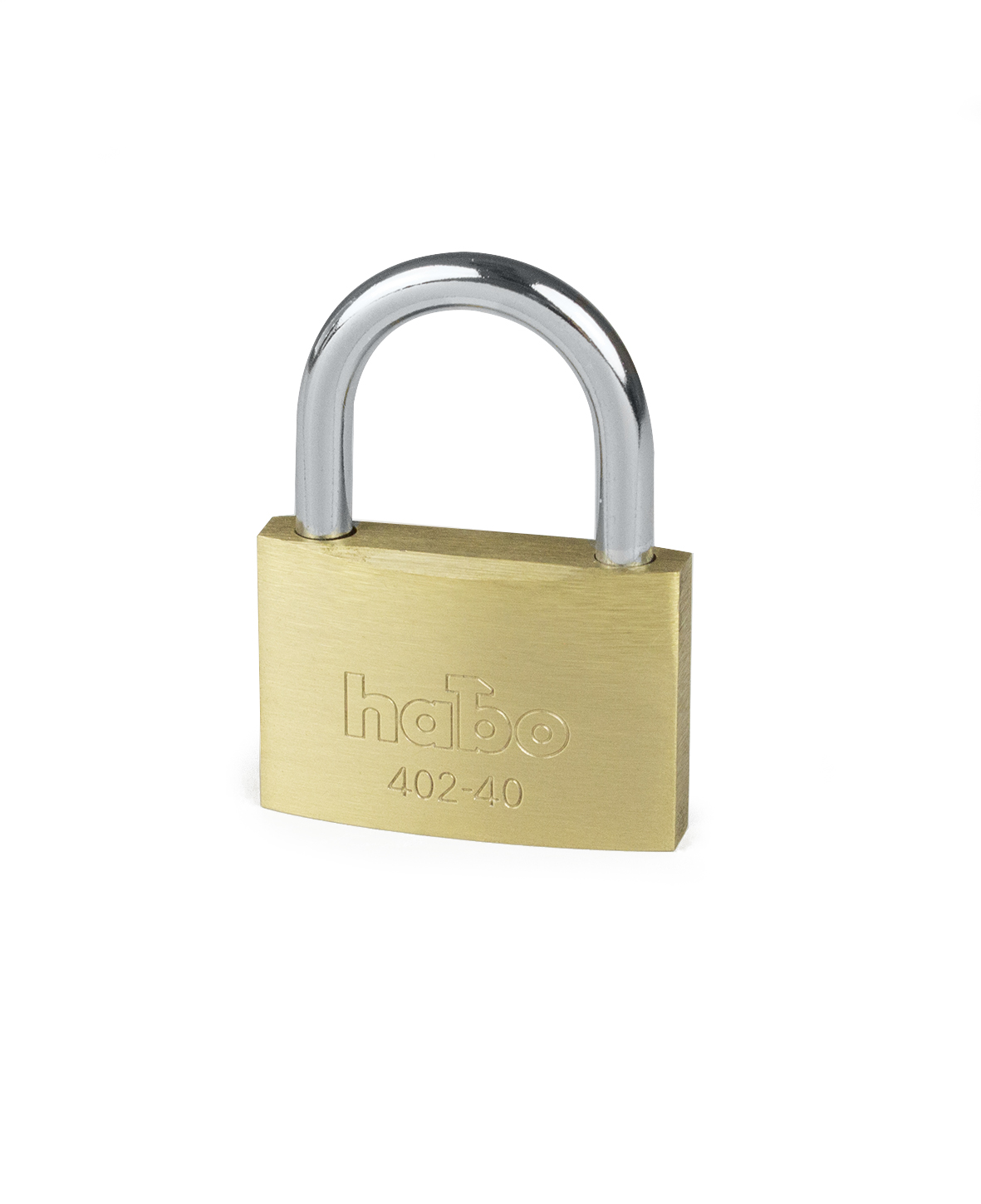 Hengilás 40 mm messing lyklalás Habo