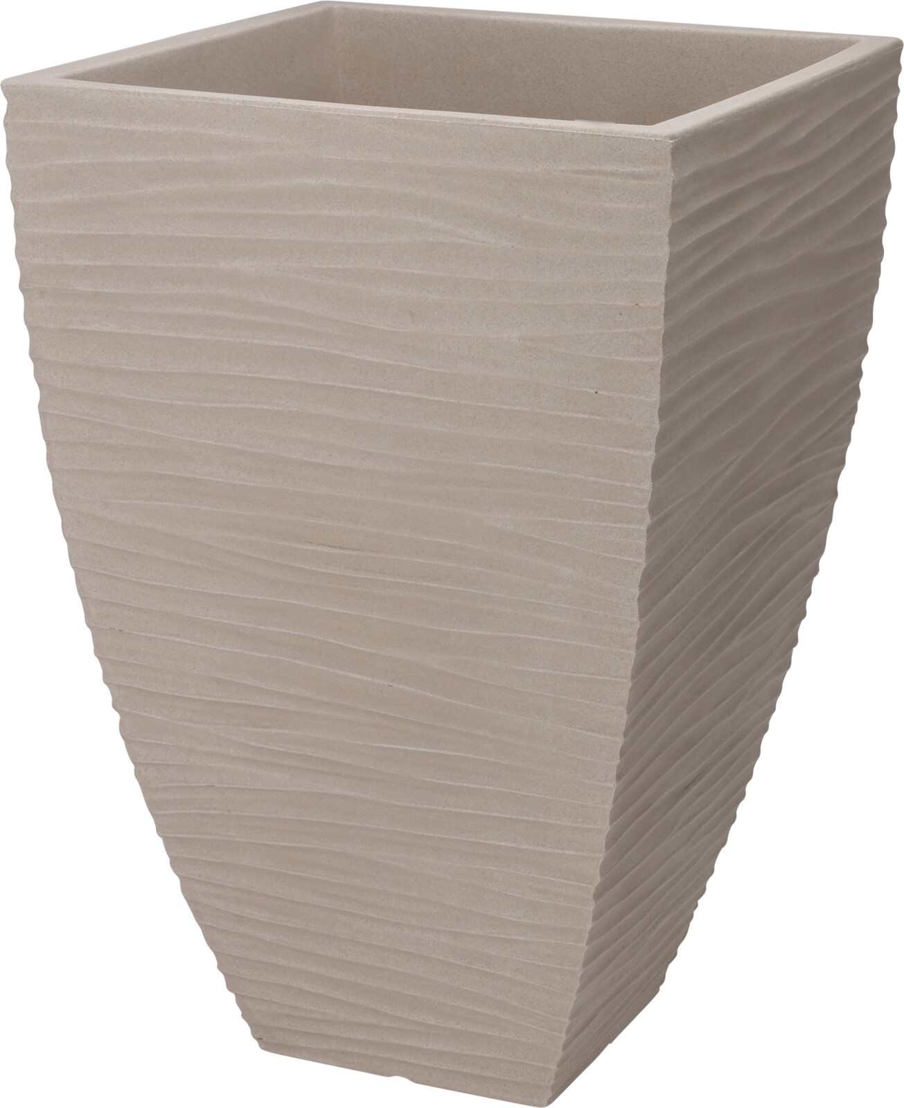 Blómapottur sylt 40*40*h60cm sand