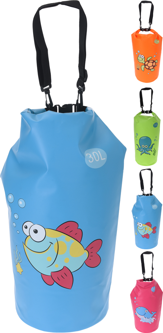 Strandpoki vatnsheldur 30ltr 4 litir