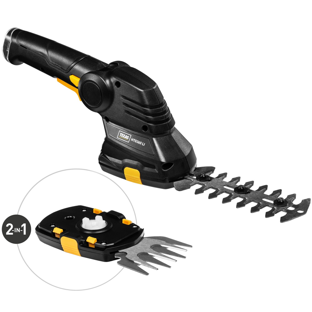 Grasklippur 3,6V/1.3Ah Texas HTG360Li 2-in-1 90063152