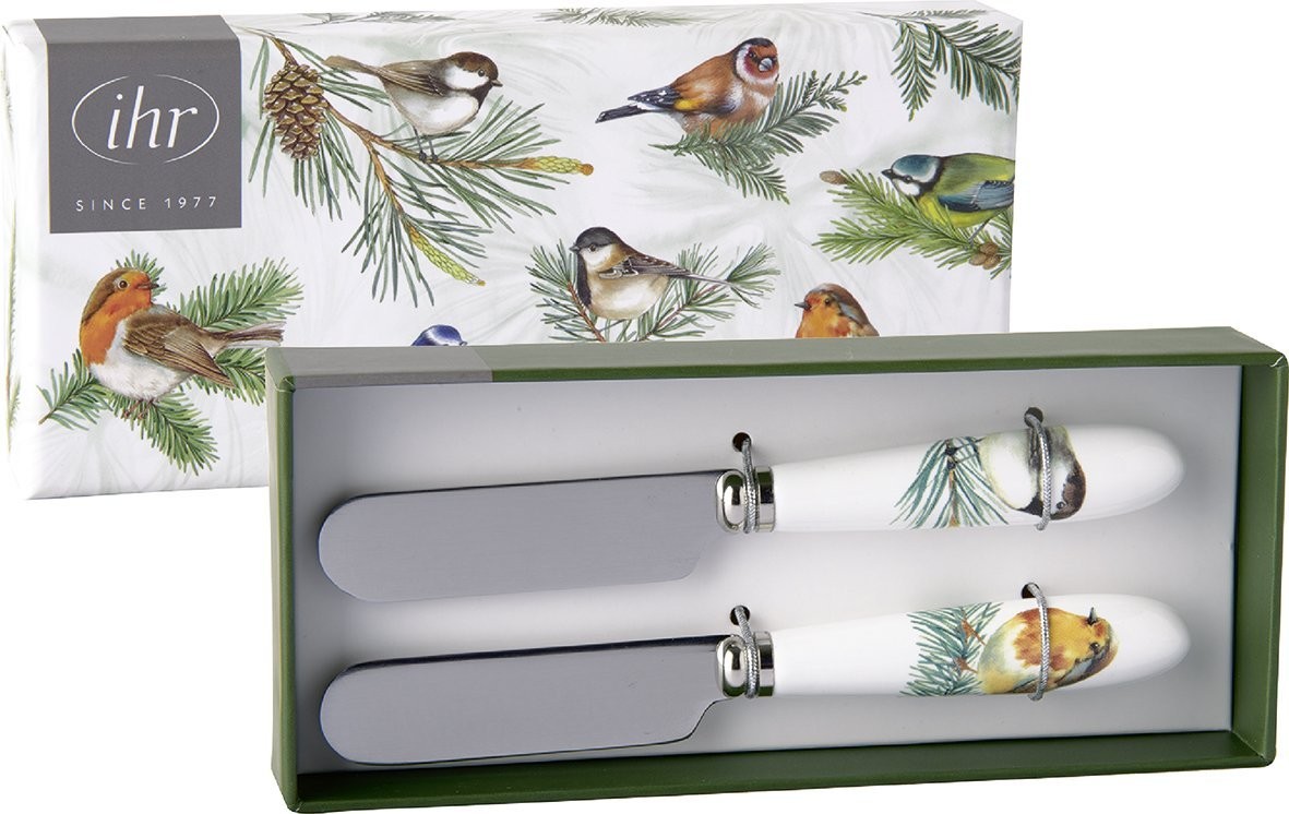Hnífar 2 stk CHARMING BIRDS green